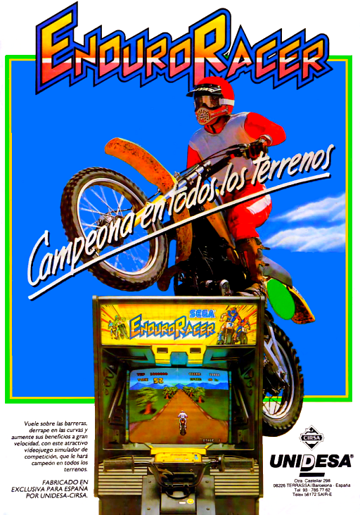 Enduro Racer (bootleg set 1) Game Cover
